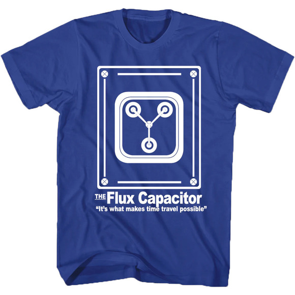 Back To The Future Flux Capacitor Tshirt - Picture 1 of 4